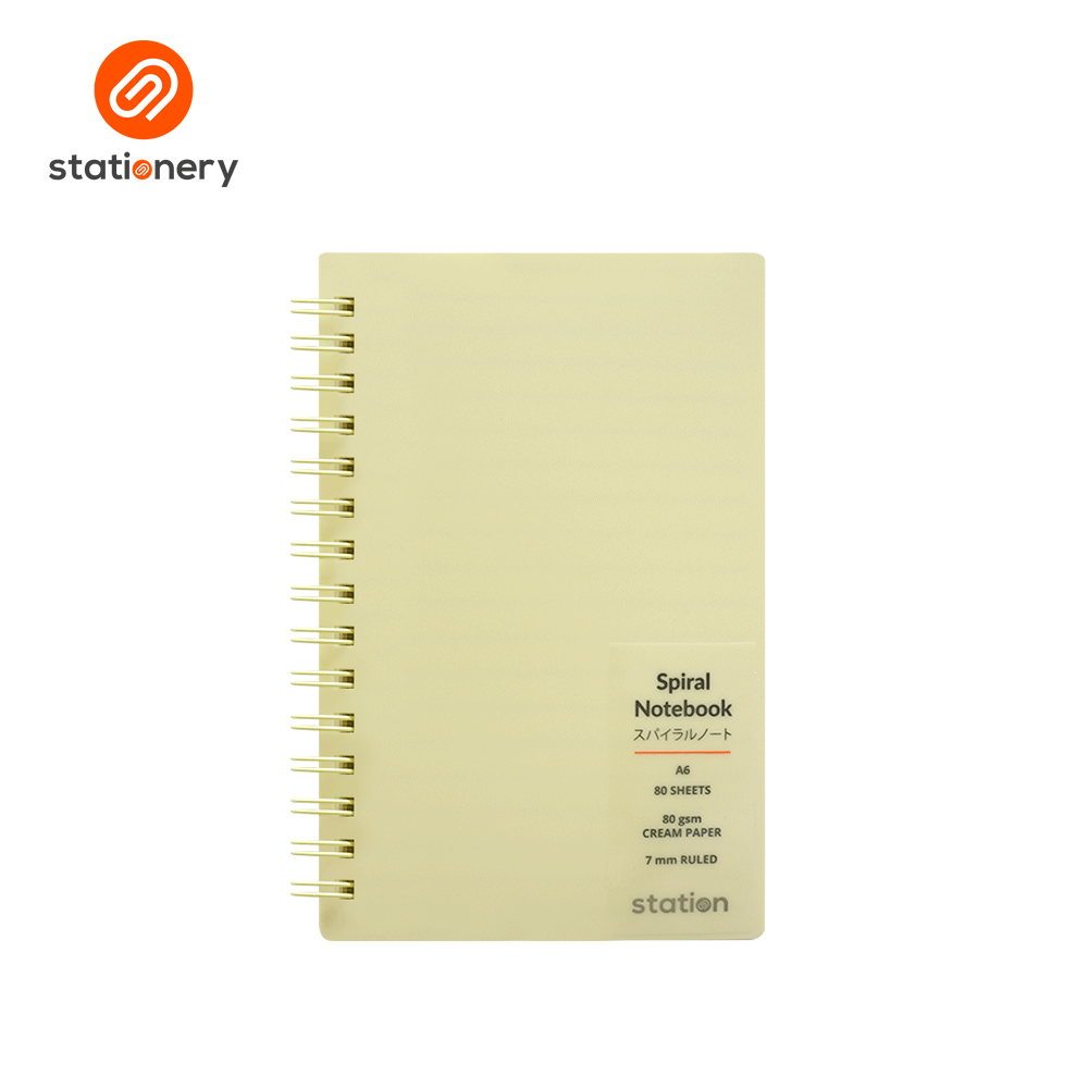PP Cover Side Spiral Pocket Notebook - A6-zoom-6