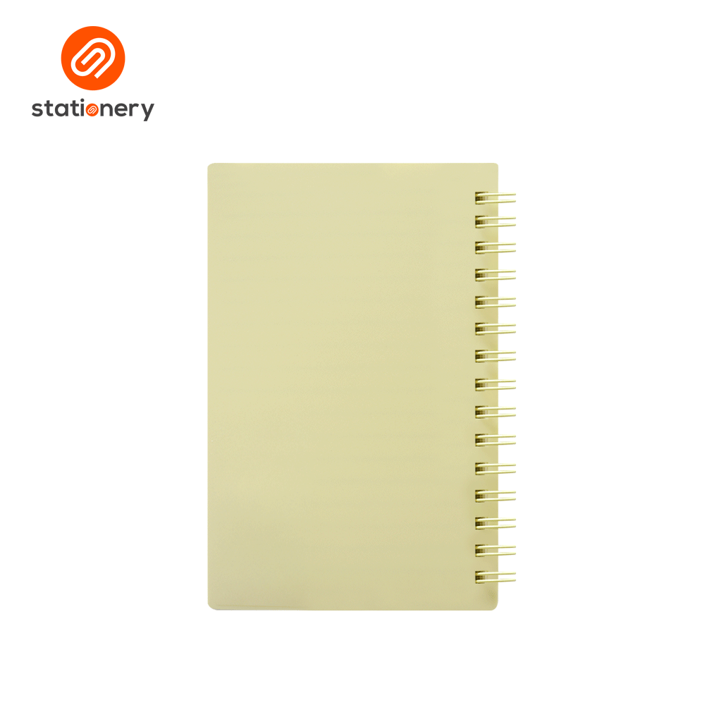 PP Cover Side Spiral Pocket Notebook - A6-7