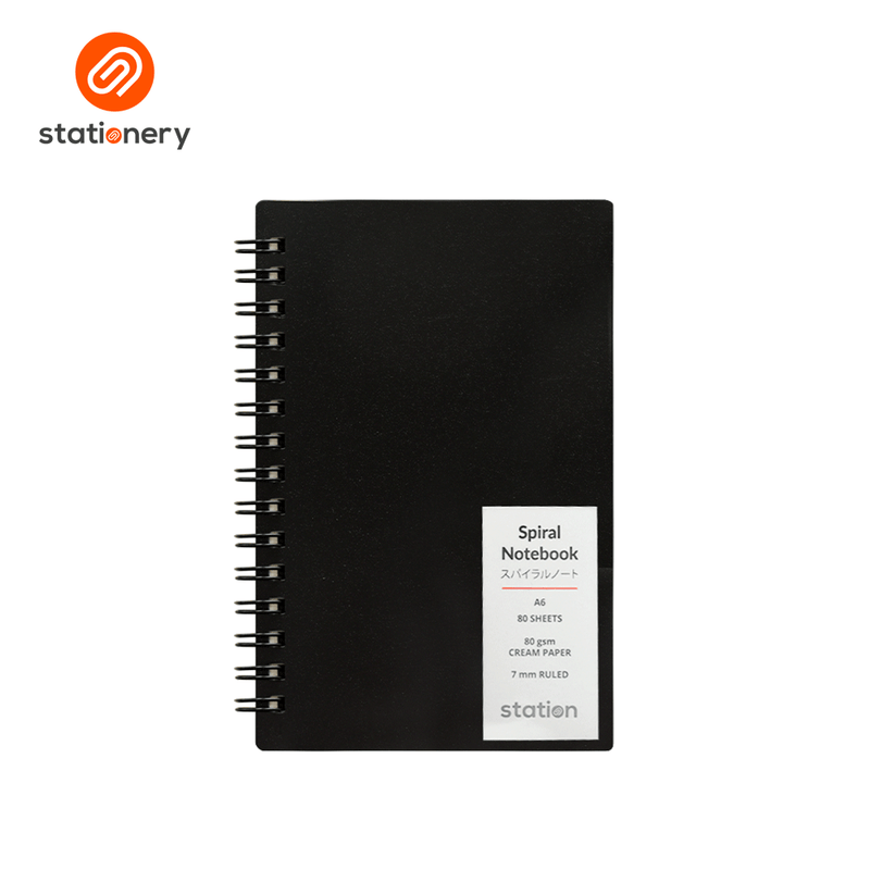 PP Cover Side Spiral Pocket Notebook - A6-zoom-