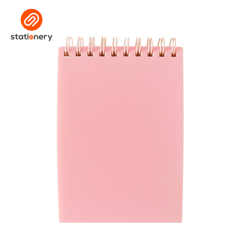 PP Cover Top Spiral Pocket Notebook - A7-zoom-