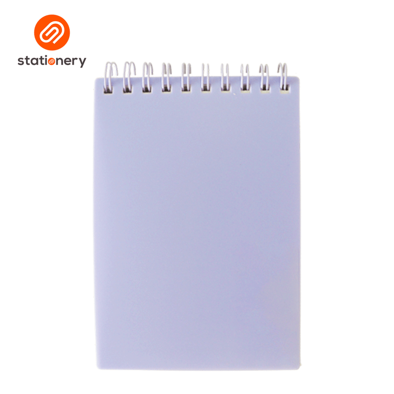 PP Cover Top Spiral Pocket Notebook - A7-zoom-