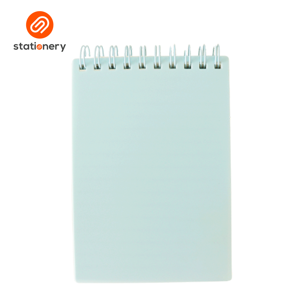 PP Cover Top Spiral Pocket Notebook - A7-5