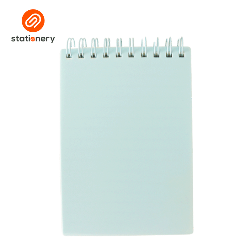 PP Cover Top Spiral Pocket Notebook - A7-zoom-