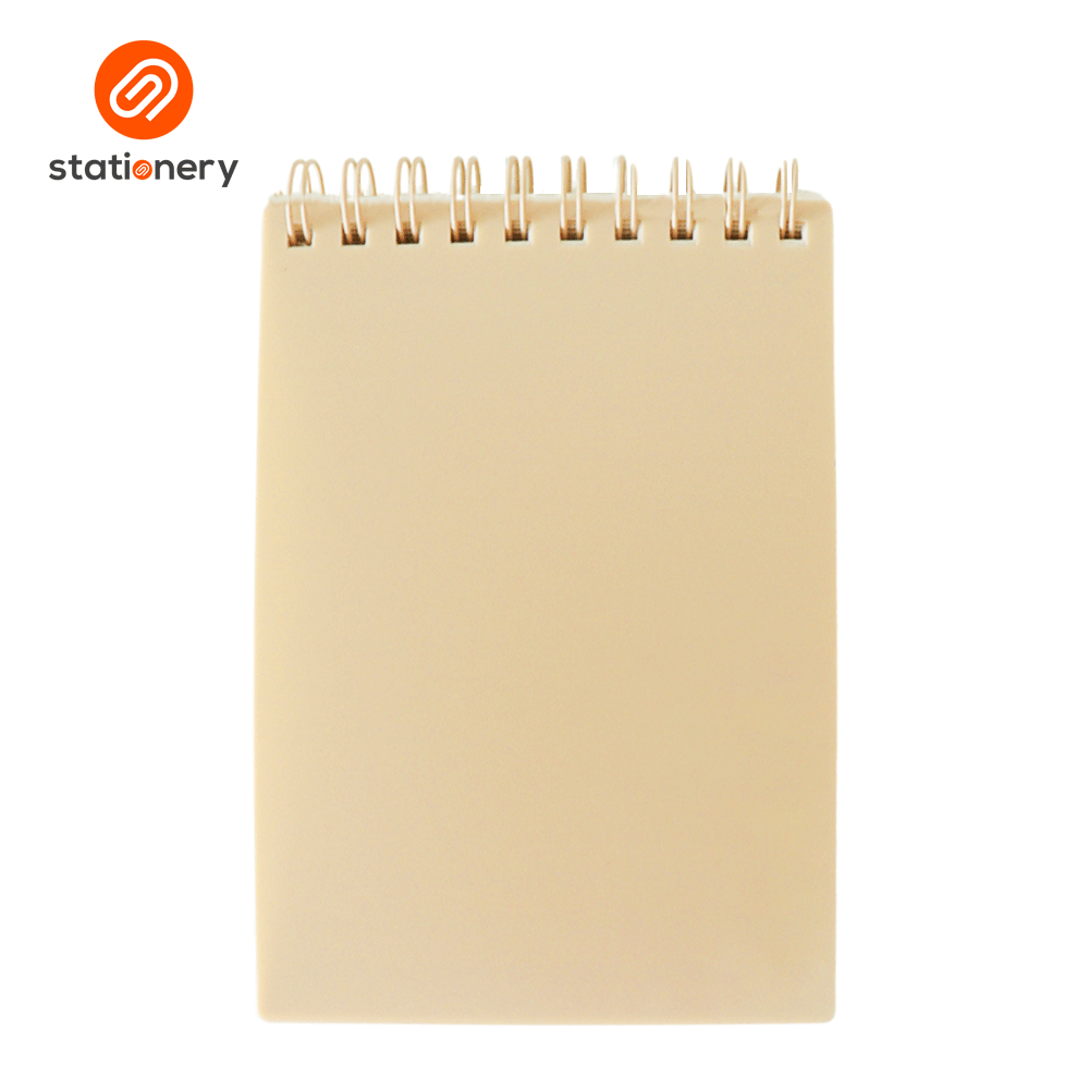 PP Cover Top Spiral Pocket Notebook - A7-6