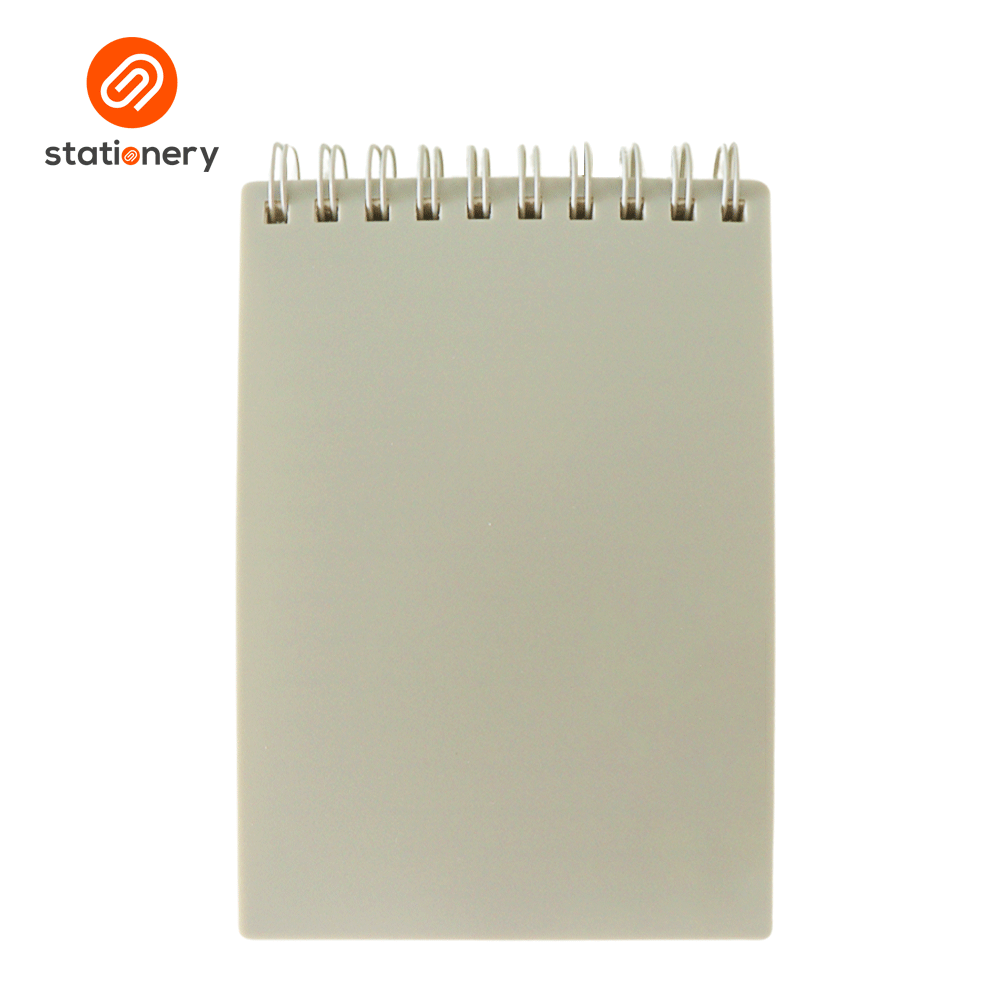 PP Cover Top Spiral Pocket Notebook - A7-7