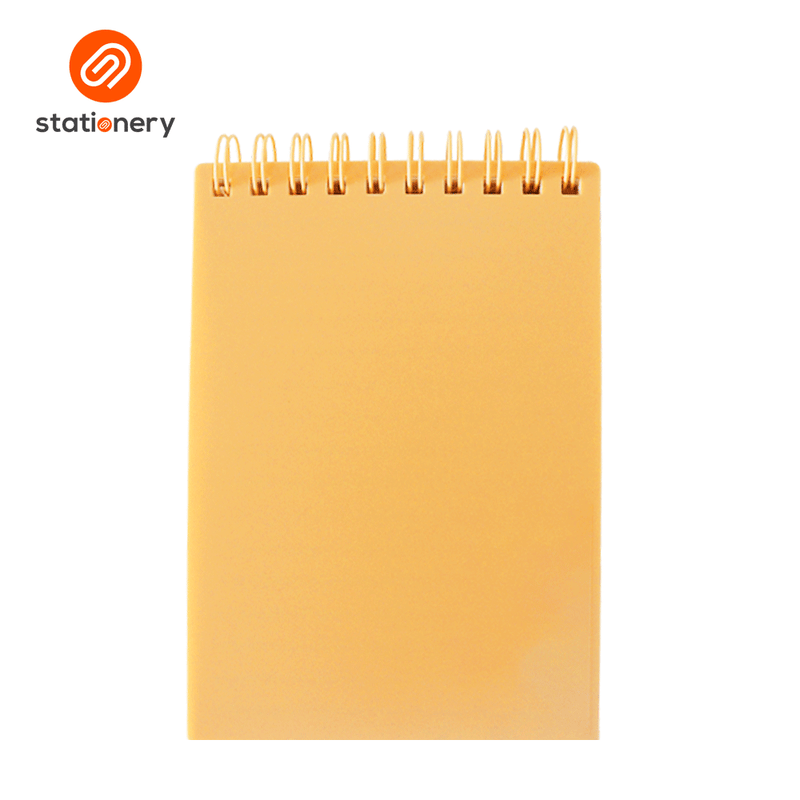 PP Cover Top Spiral Pocket Notebook - A7-zoom-