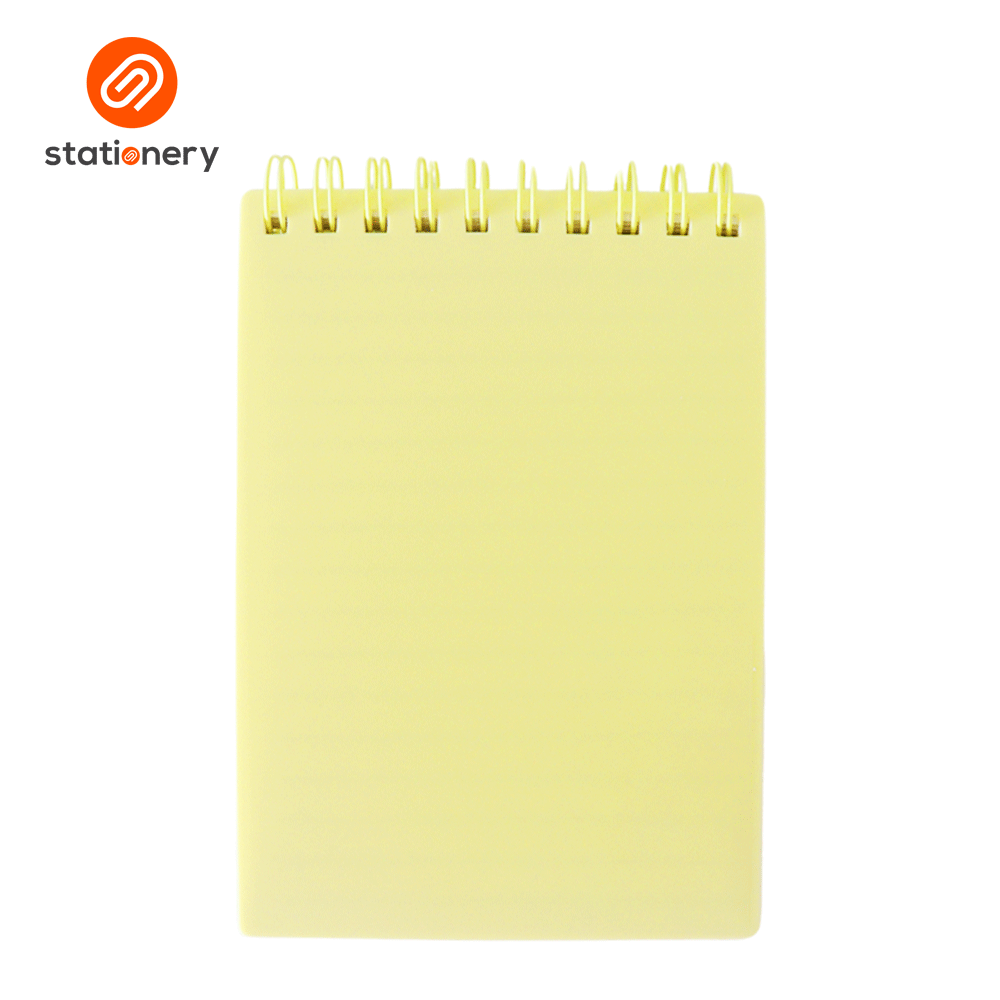 PP Cover Top Spiral Pocket Notebook - A7-zoom-9