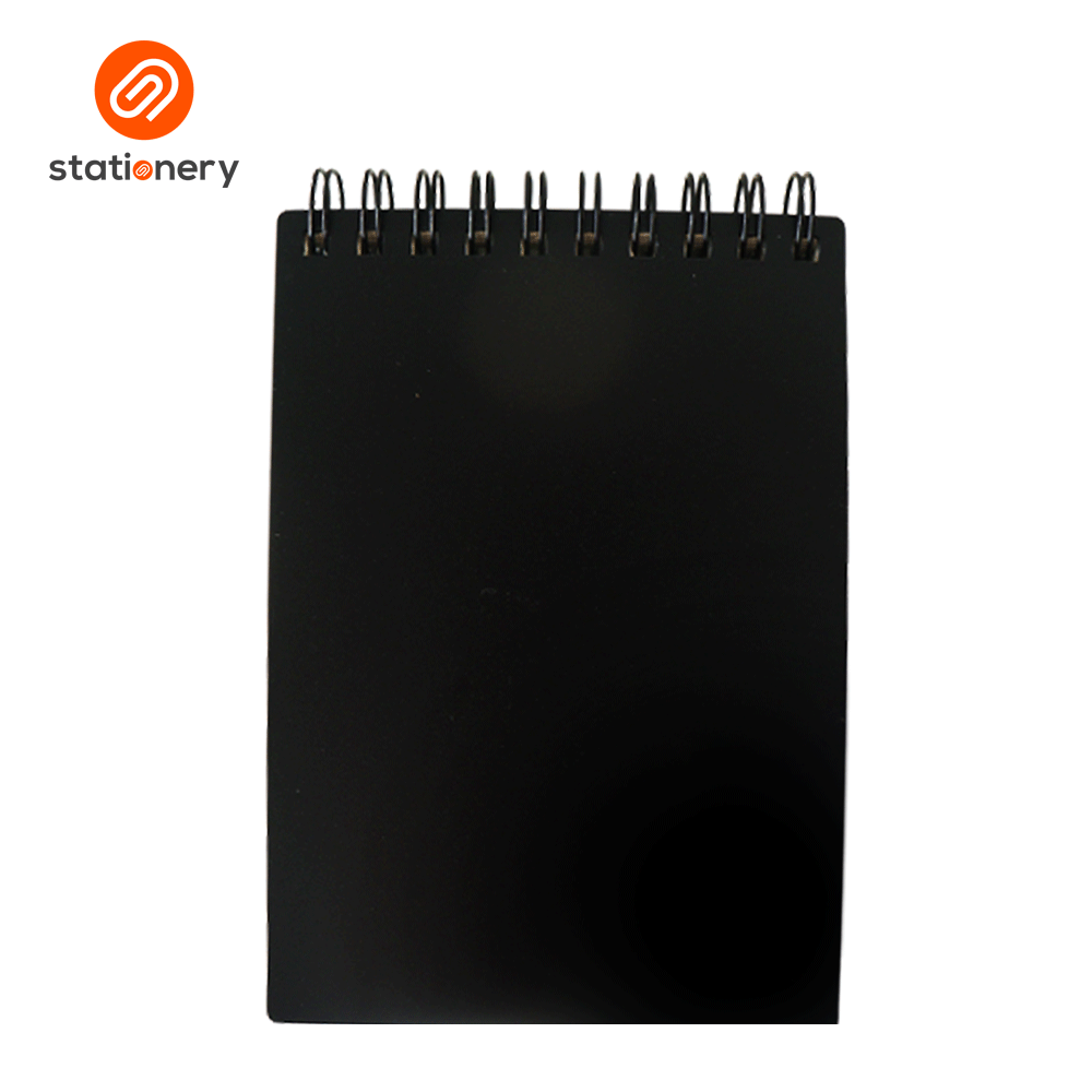 PP Cover Top Spiral Pocket Notebook - A7-10