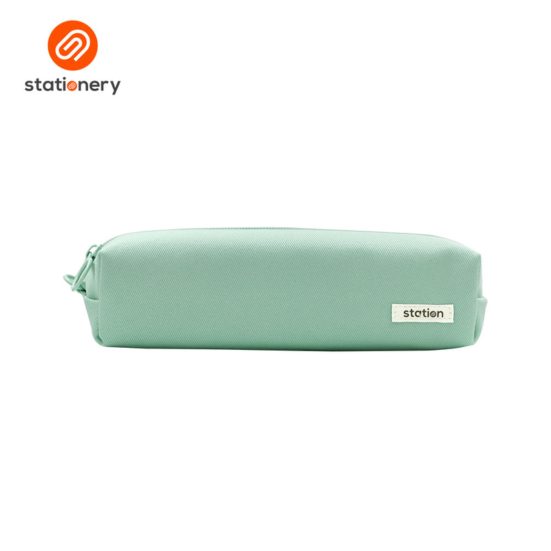 Twill Tubular Pencil Case - Pastel Colors-zoom-