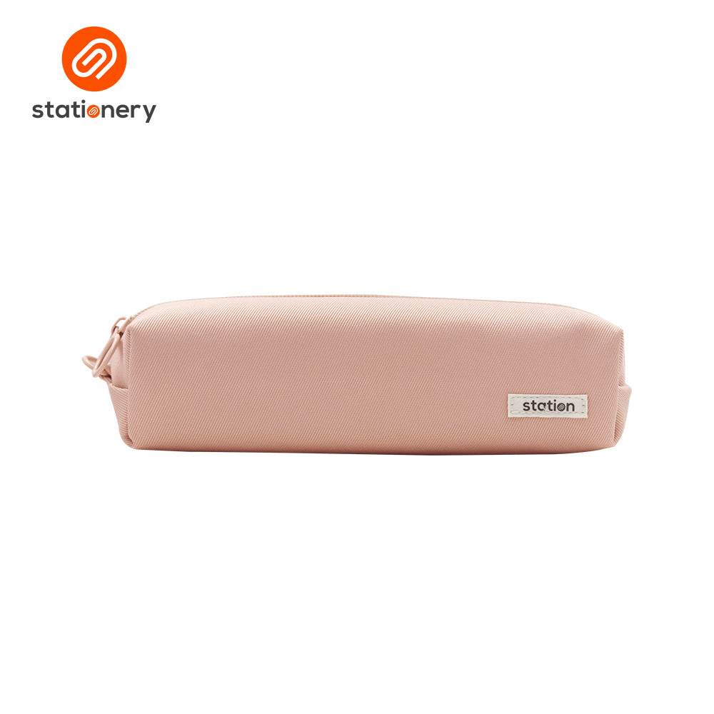Twill Tubular Pencil Case - Pastel Colors-5