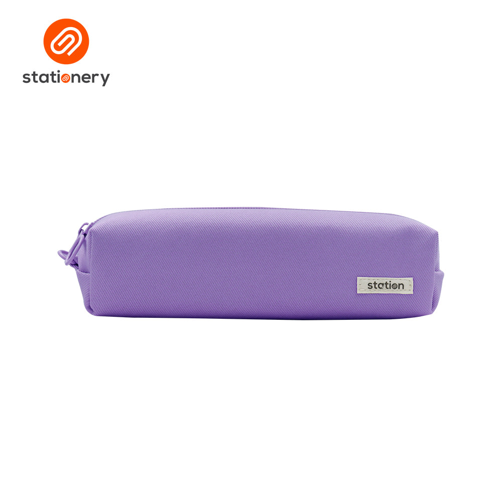 Twill Tubular Pencil Case - Pastel Colors-1