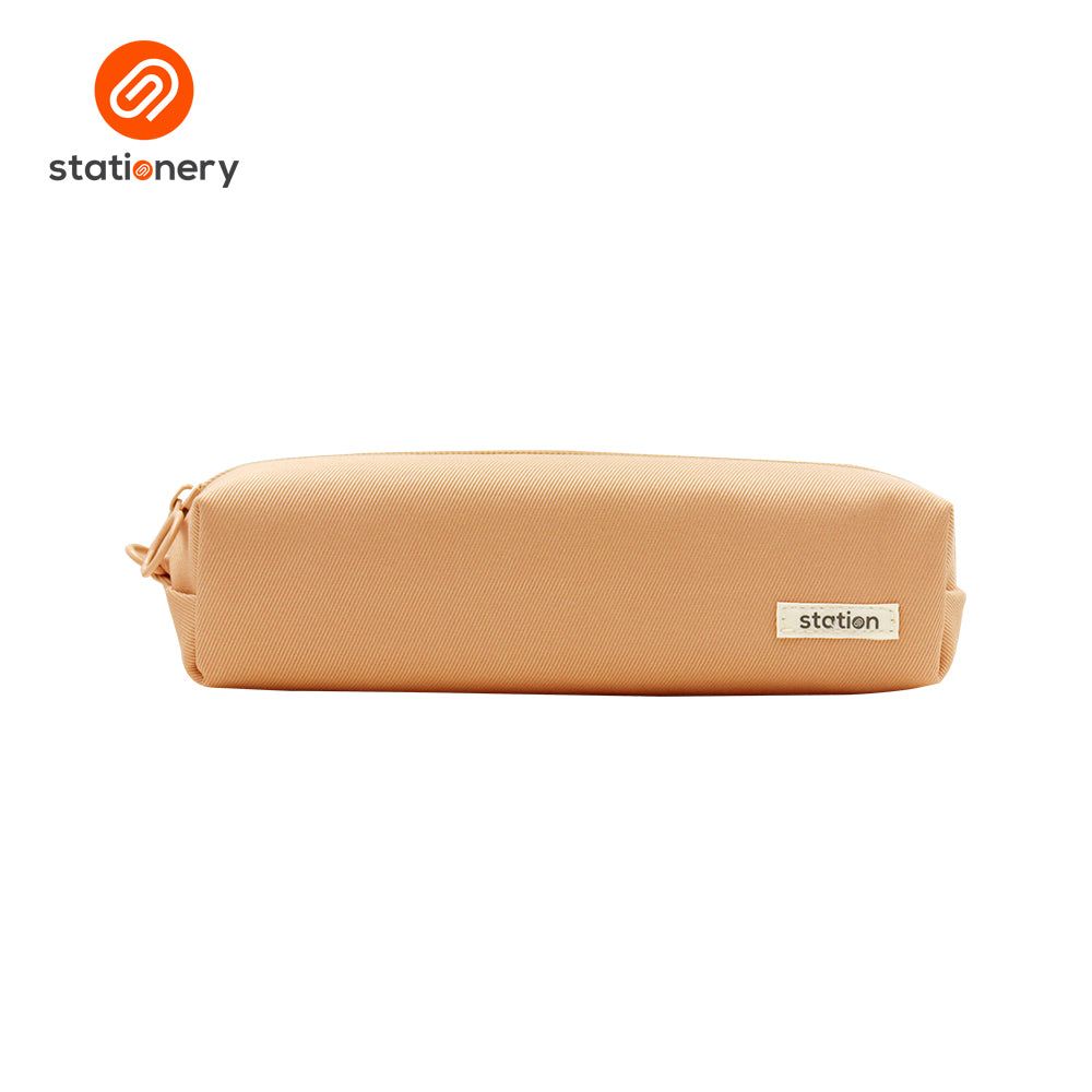 Twill Tubular Pencil Case - Pastel Colors-4
