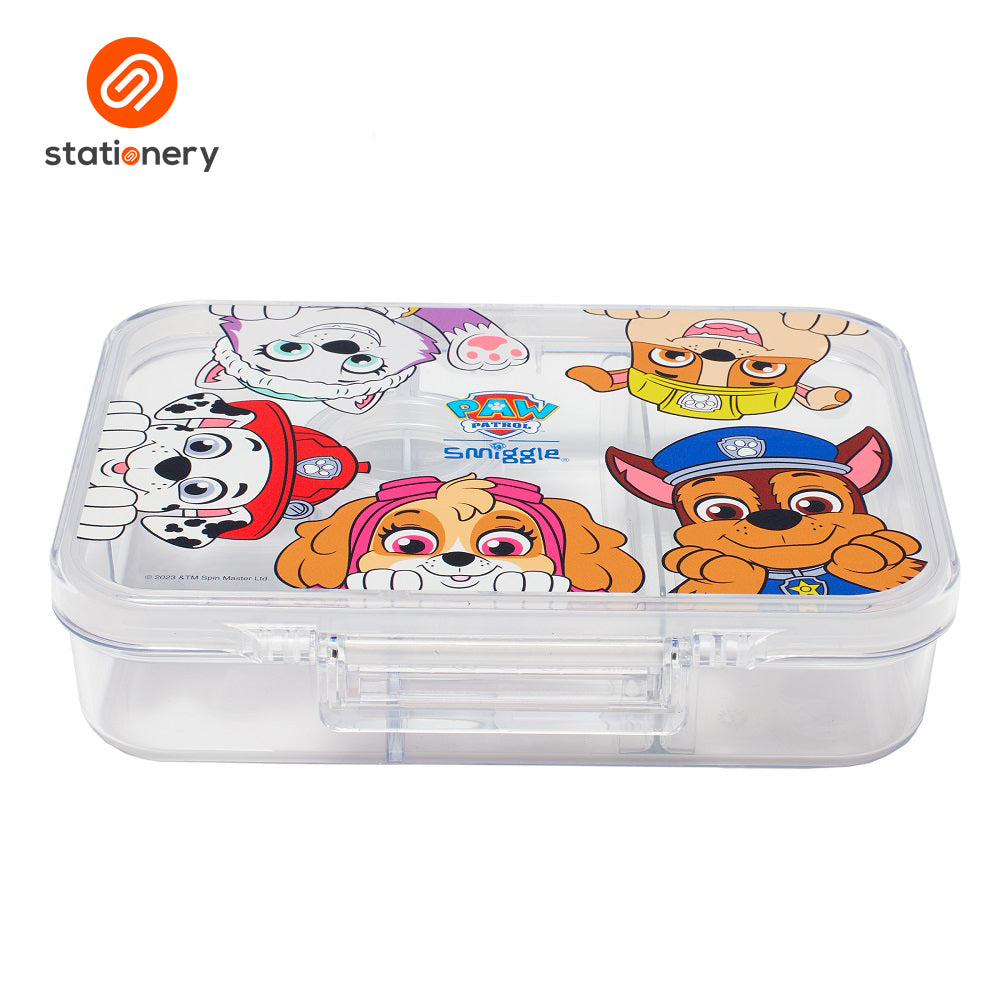 Smiggle Paw Patrol Medium See Me Bento Lunchbox - Mix