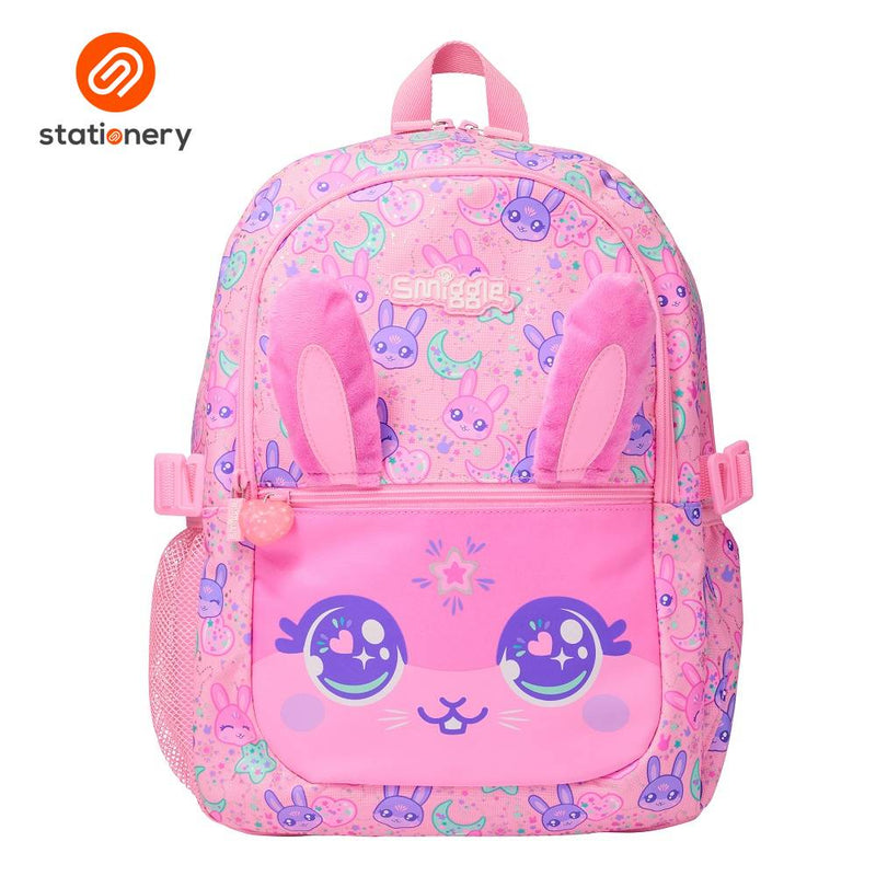 Smiggle All Stars Classic Attach Backpack - Pink-zoom-