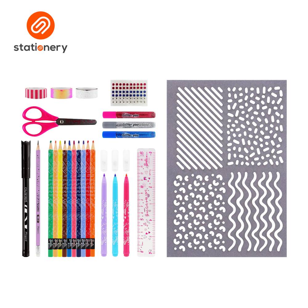 Maped Barbie Scrapbooking Set
