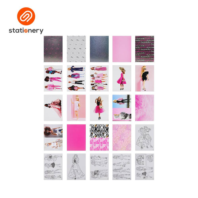 Maped Barbie Scrapbooking Set-zoom-