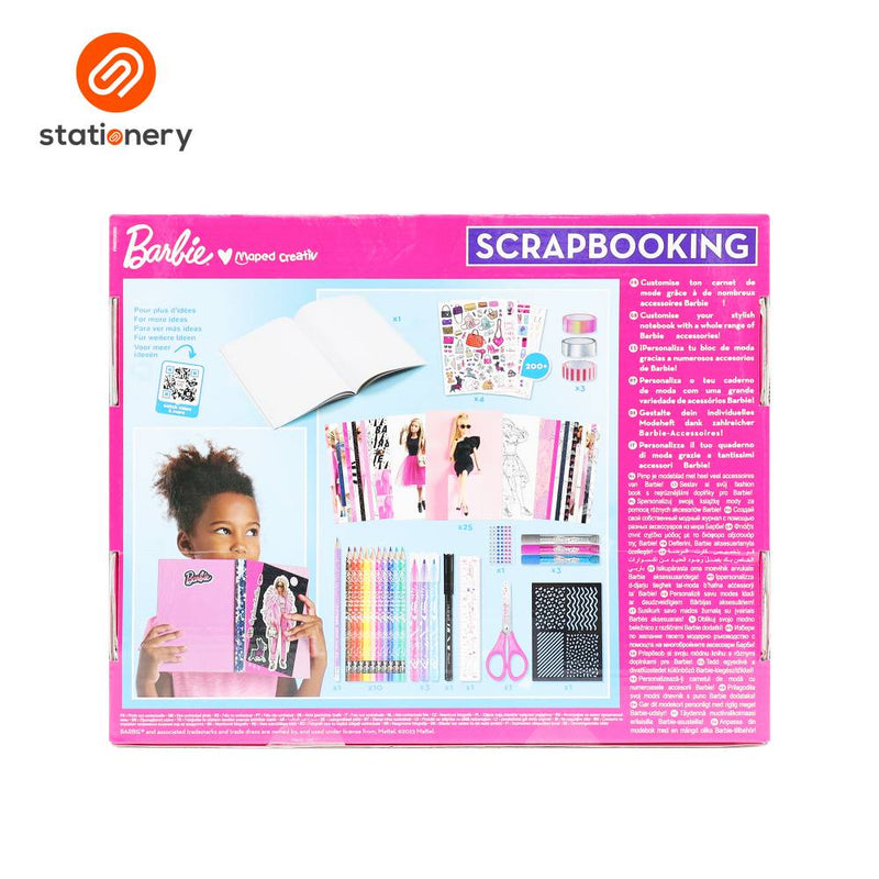 Maped Barbie Scrapbooking Set-zoom-