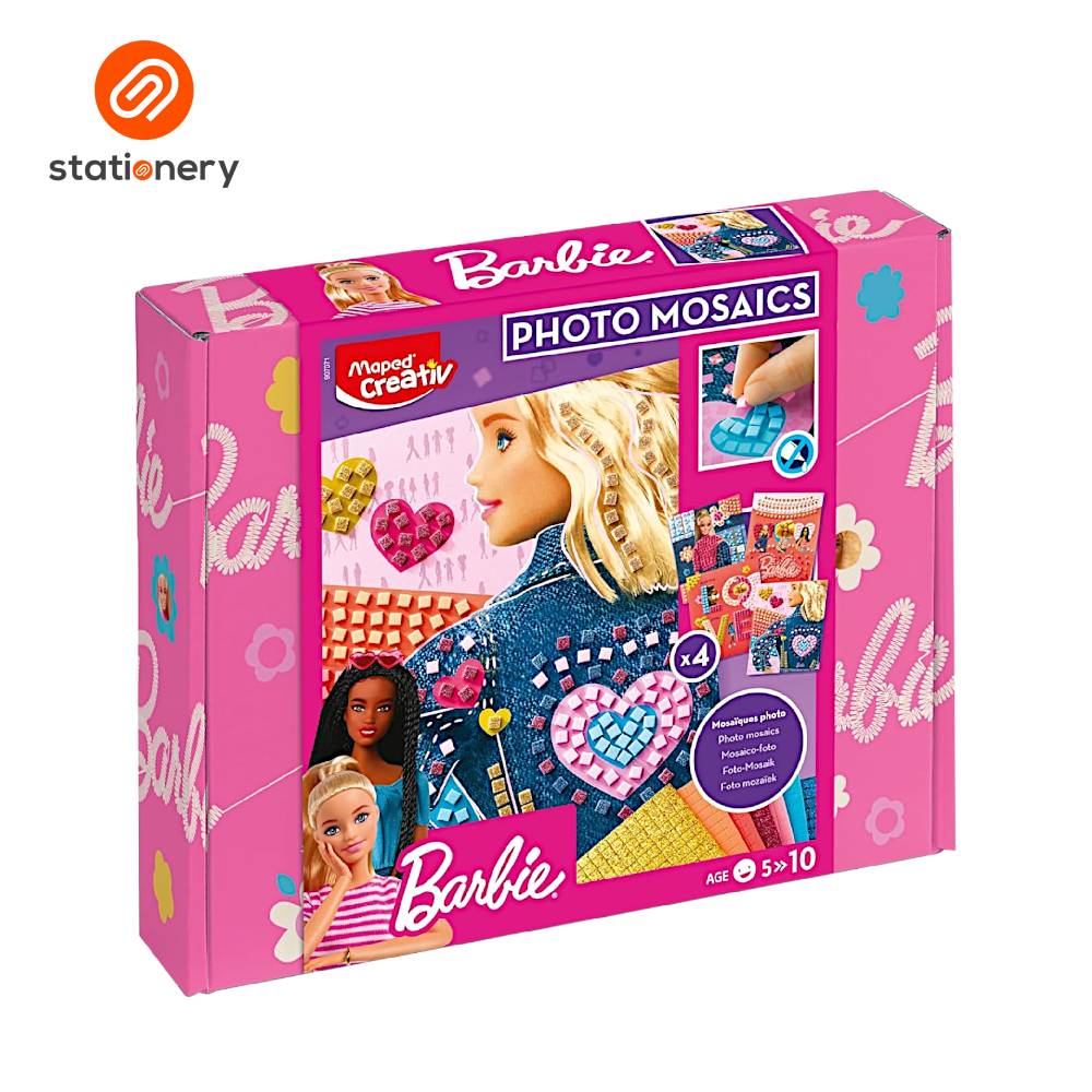 Maped Barbie Photo Mosaic Art Kit-zoom-3