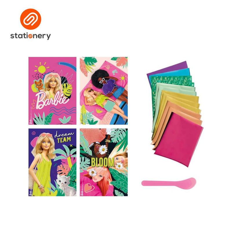 Maped Barbie Foil Art Activity Set-zoom-