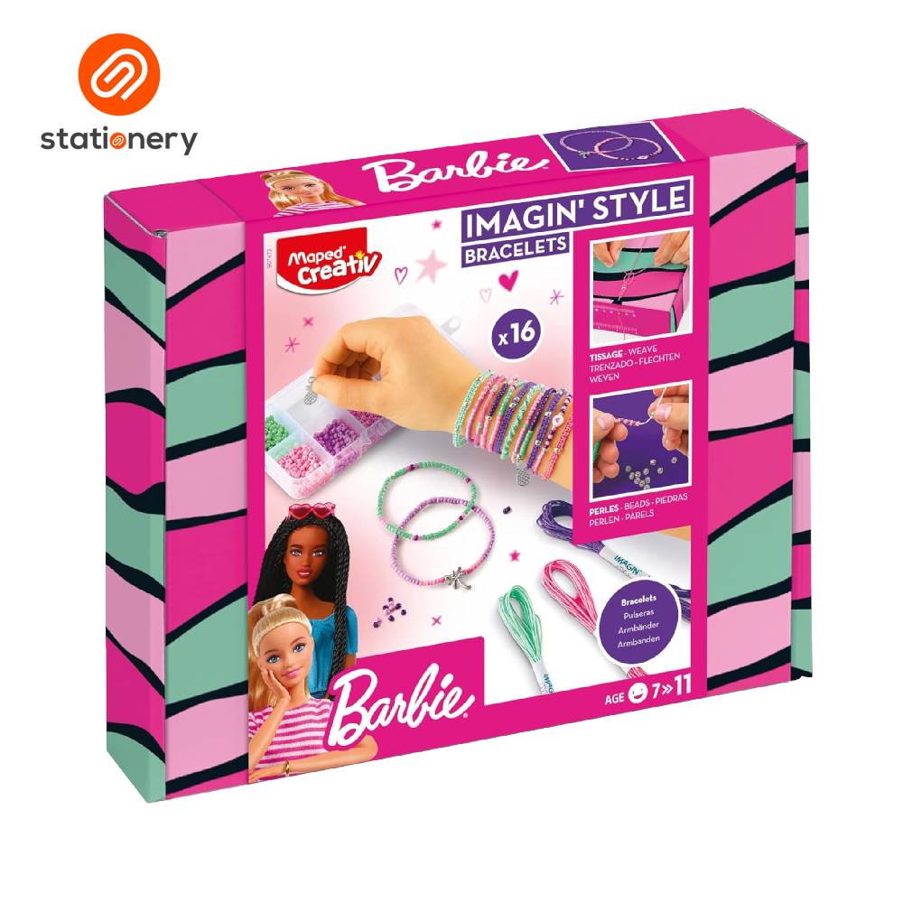 Maped Barbie Imagin' Style Bracelets Set for Kids