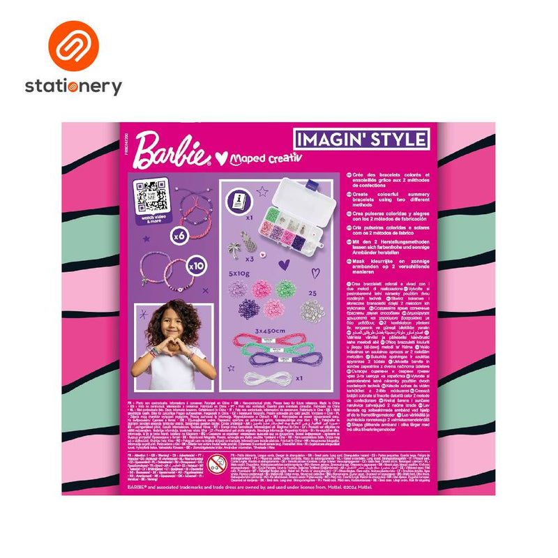 Maped Barbie Imagin' Style Bracelets Set for Kids-zoom-