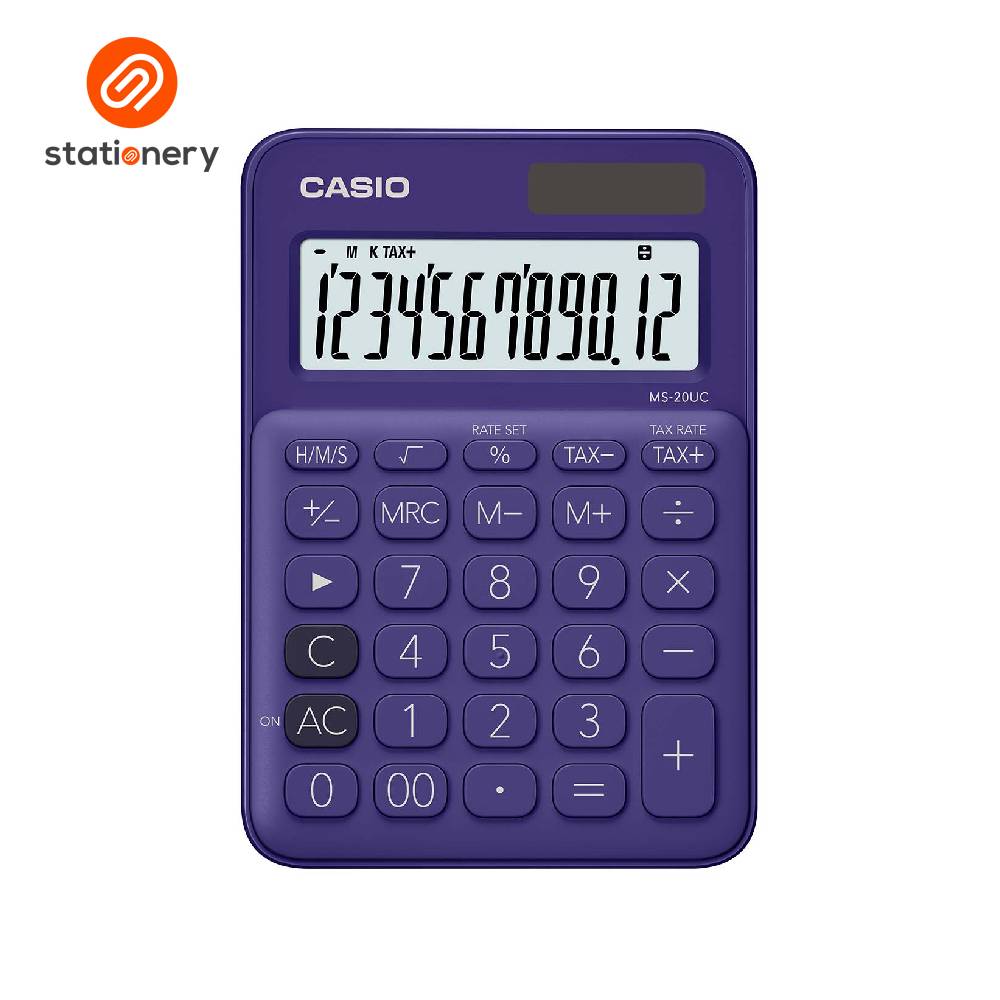 Casio Desktop Calculator 12 digits MS20UC