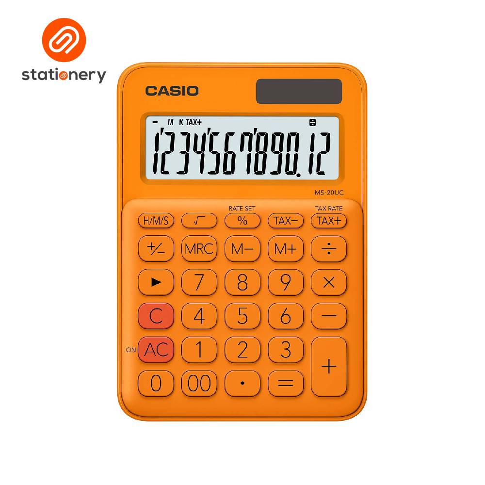Casio Desktop Calculator 12 digits MS20UC