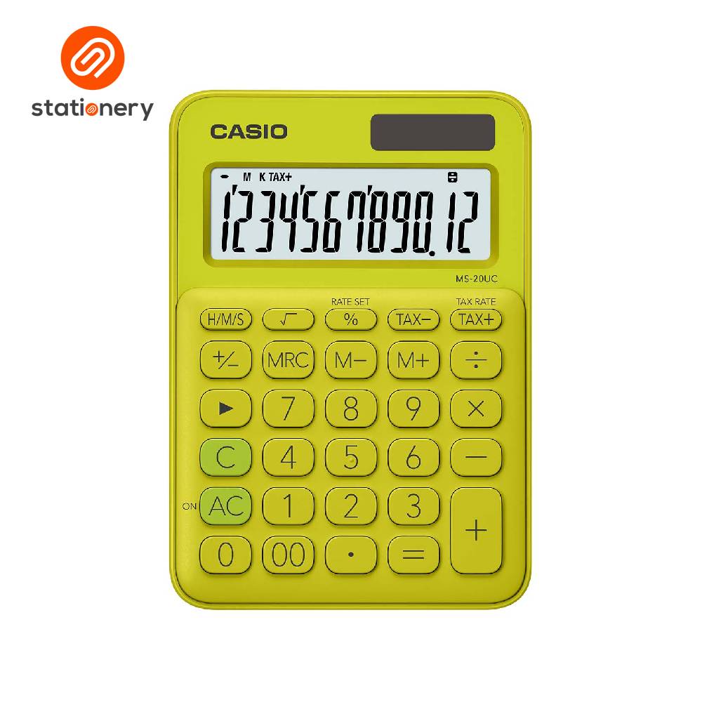Casio Desktop Calculator 12 digits MS20UC-4