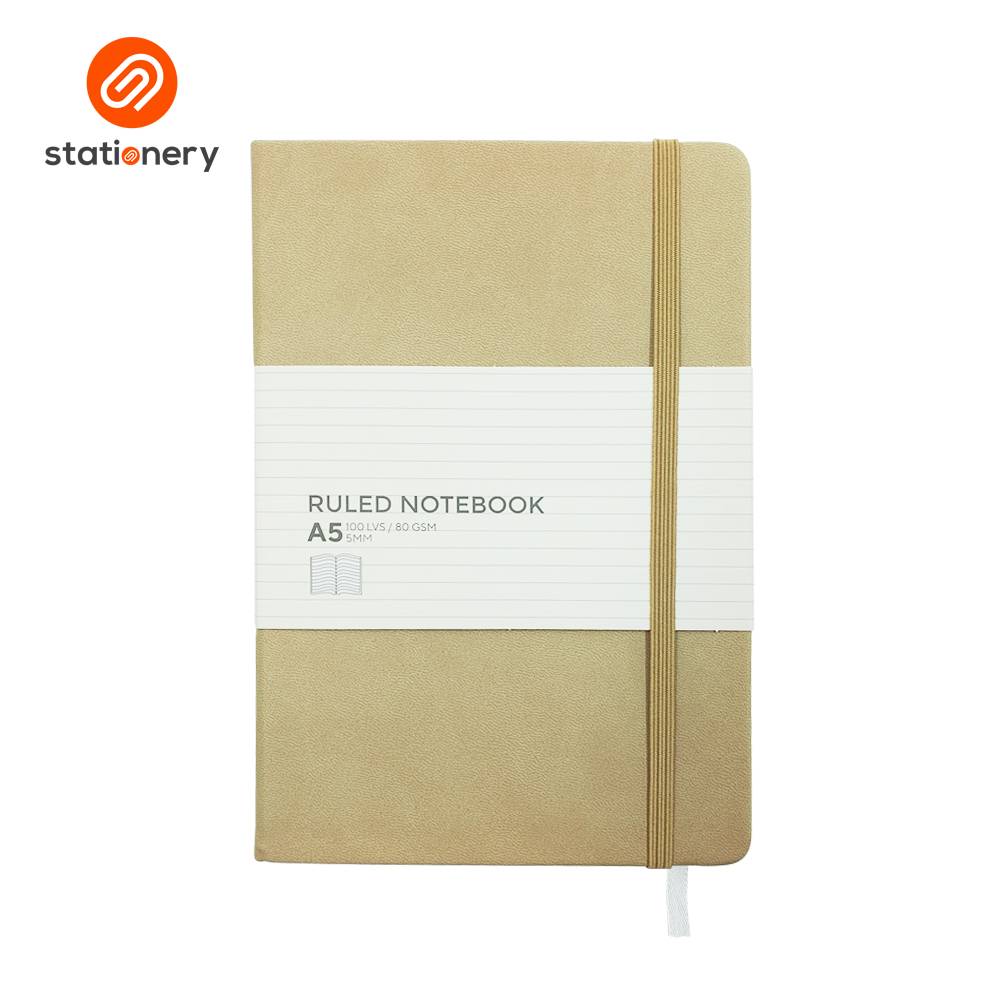 Lined Notebook A5 80gsm 100 Sheets-1