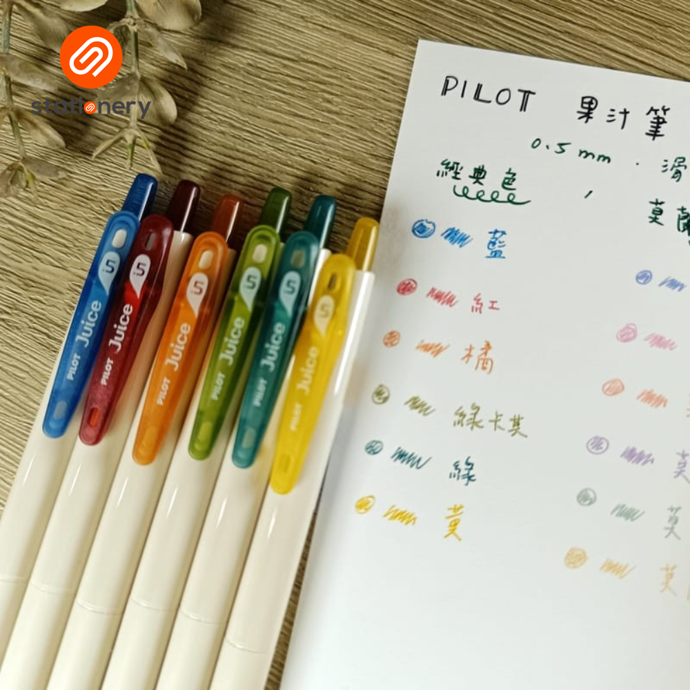 Pilot Juice Gel Pen Classic Colors - 0.5mm-1