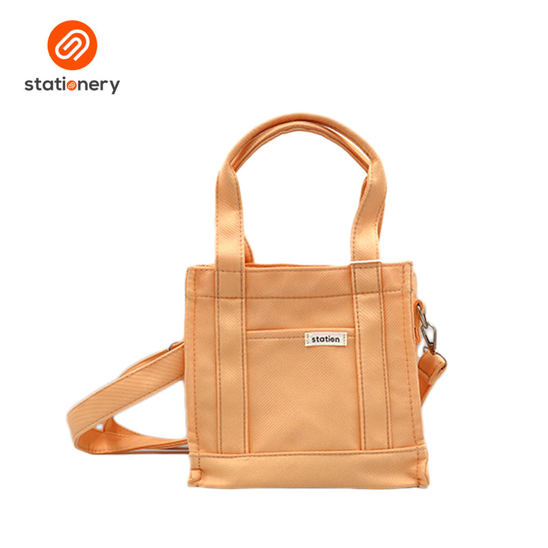 Mini Tote Bag Pastel Color - 19x10x19cm-zoom-