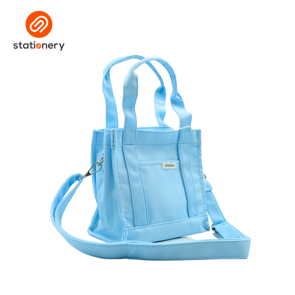 Mini Tote Bag Pastel Color - 19x10x19cm-zoom-8