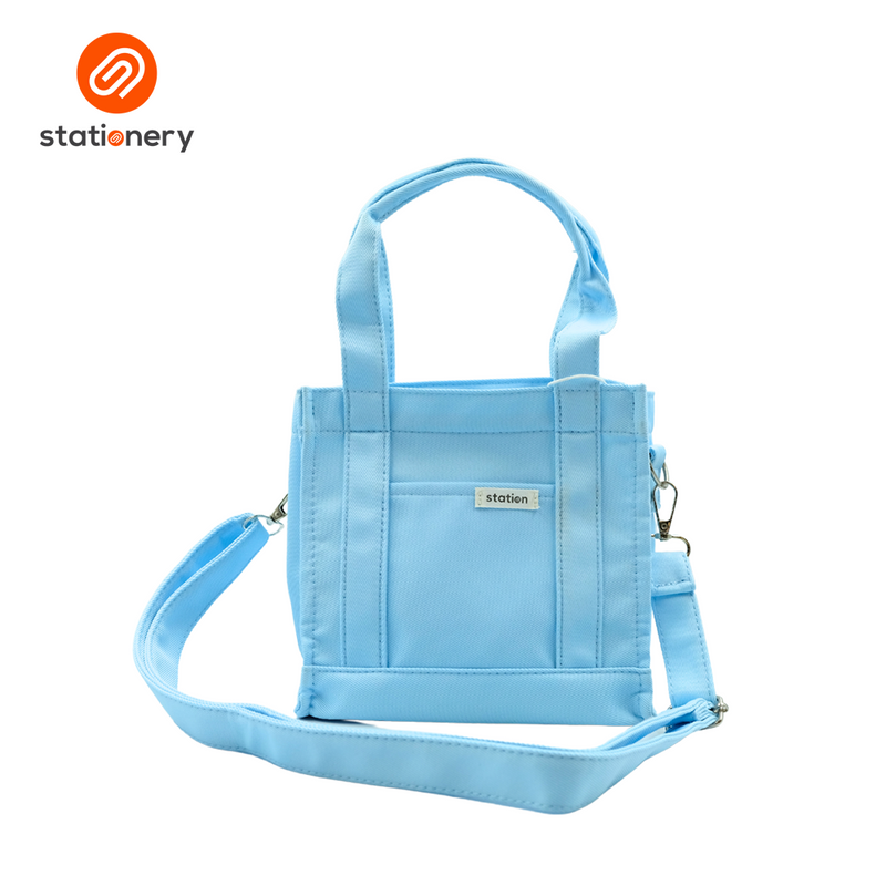 Mini Tote Bag Pastel Color - 19x10x19cm-zoom-