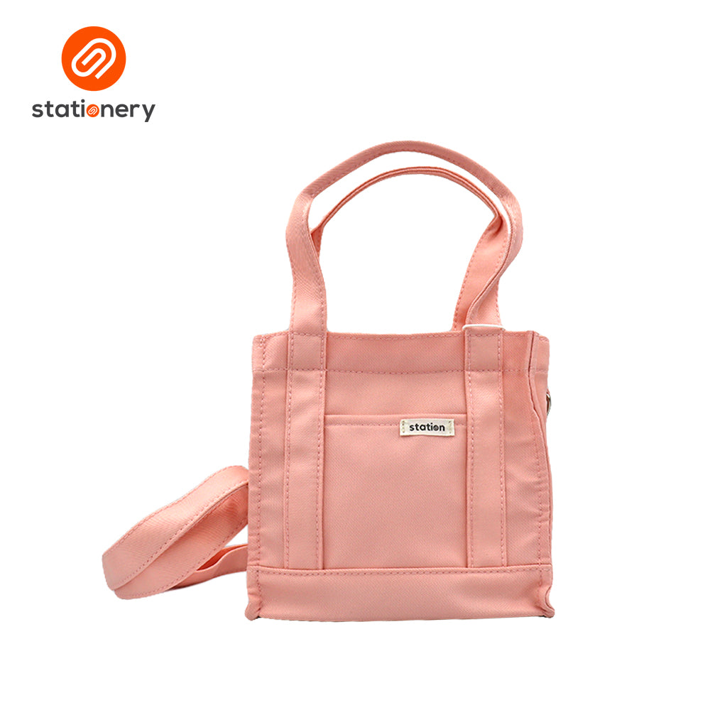 Mini Tote Bag Pastel Color - 19x10x19cm-zoom-3