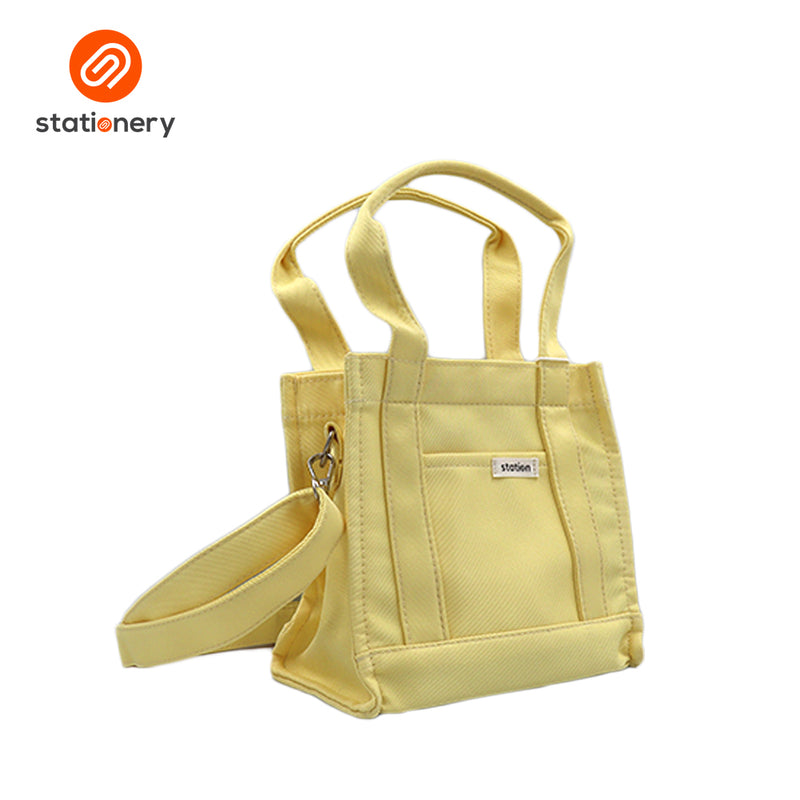 Mini Tote Bag Pastel Color - 19x10x19cm-zoom-