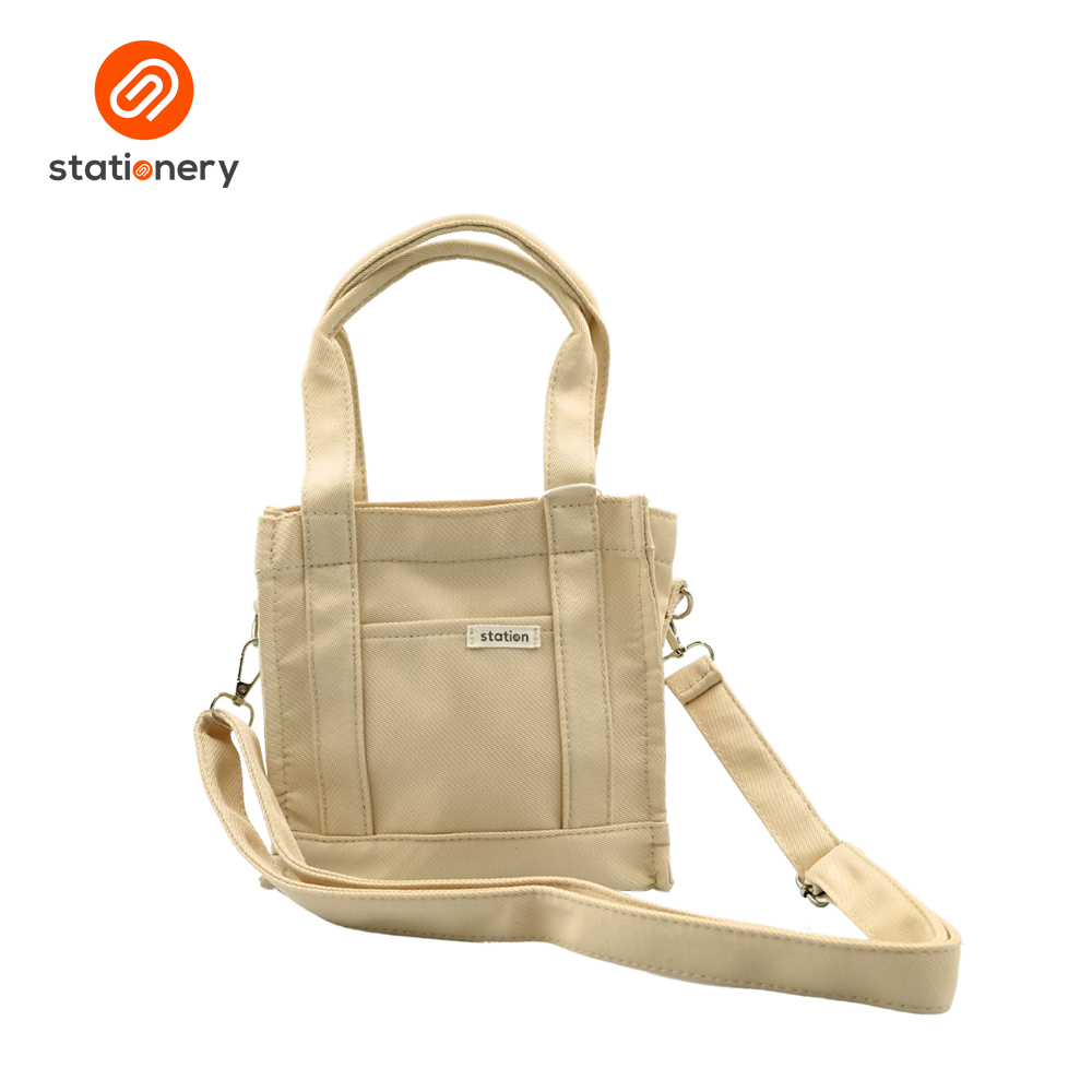 Mini Tote Bag Pastel Color - 19x10x19cm-13