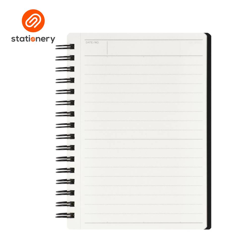 Maruman Mnemosyne N176 Side Spiral Ruled Notebook A6 - 80 Sheets-5