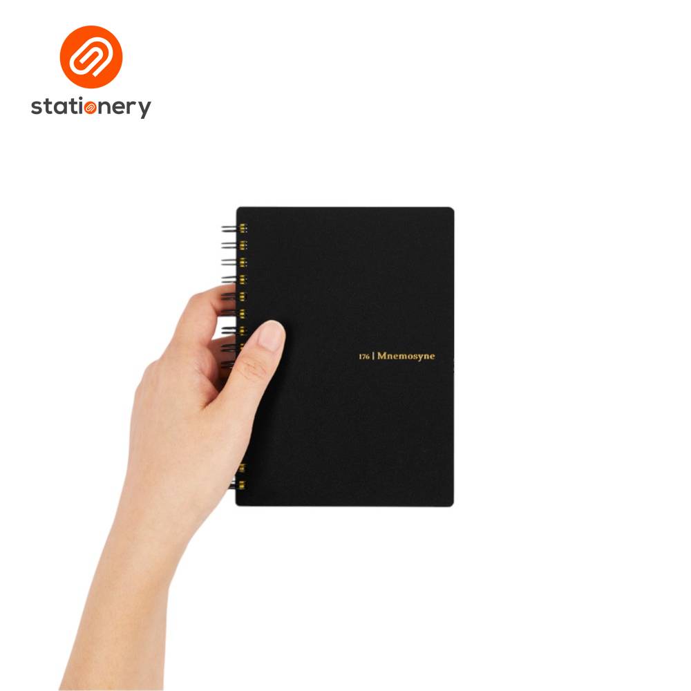 Maruman Mnemosyne N176 Side Spiral Ruled Notebook A6 - 80 Sheets