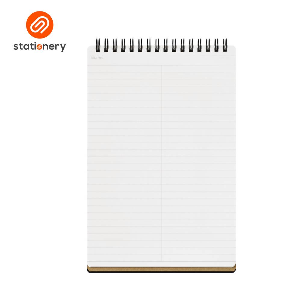 Maruman Mnemosyne N166 Top Spiral Ruled Memo Pad A5 - 70 Sheets-6