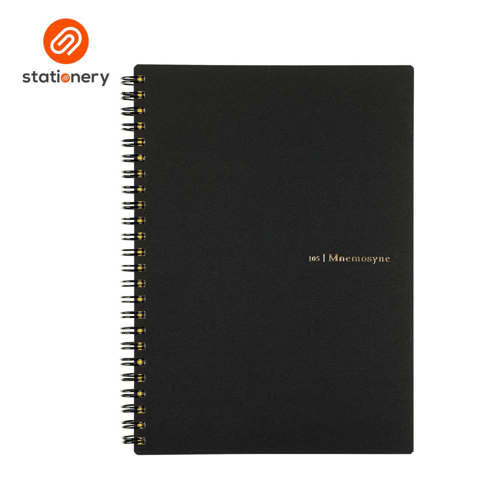 Maruman Mnemosyne N105 Side Spiral Dot Grid Notebook A5 - 80 Sheets-8