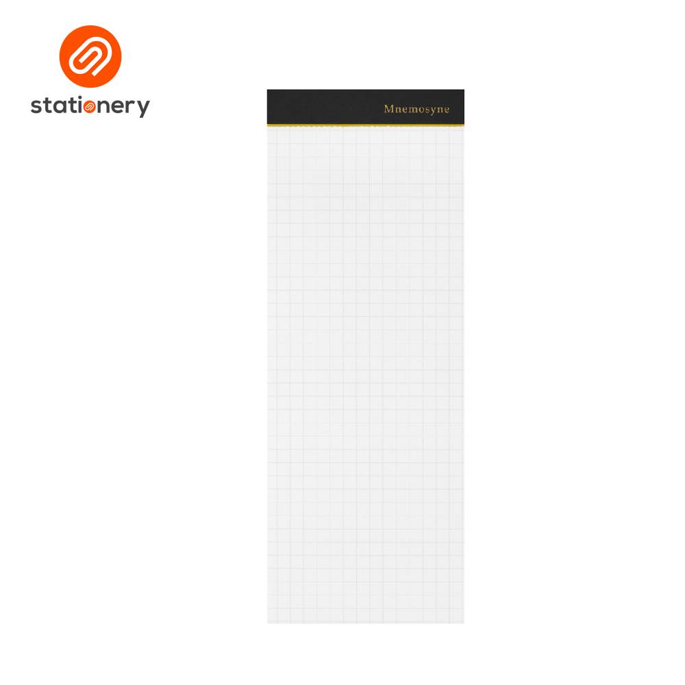 Maruman Mnemosyne N162 Top Bound Memo Pad Long 200x75mm - 50 Sheets-zoom-5