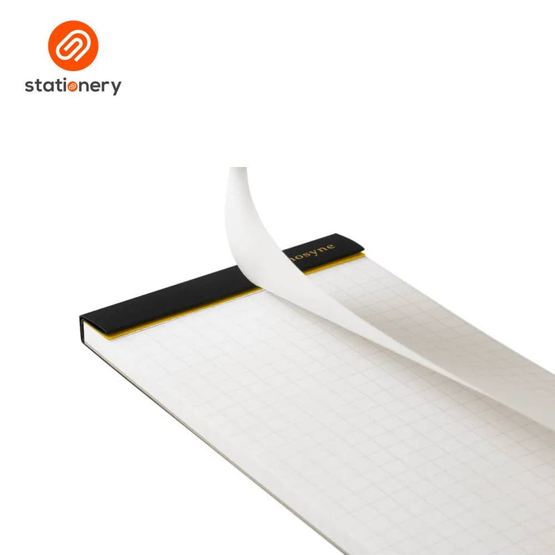 Maruman Mnemosyne N162 Top Bound Memo Pad Long 200x75mm - 50 Sheets-zoom-