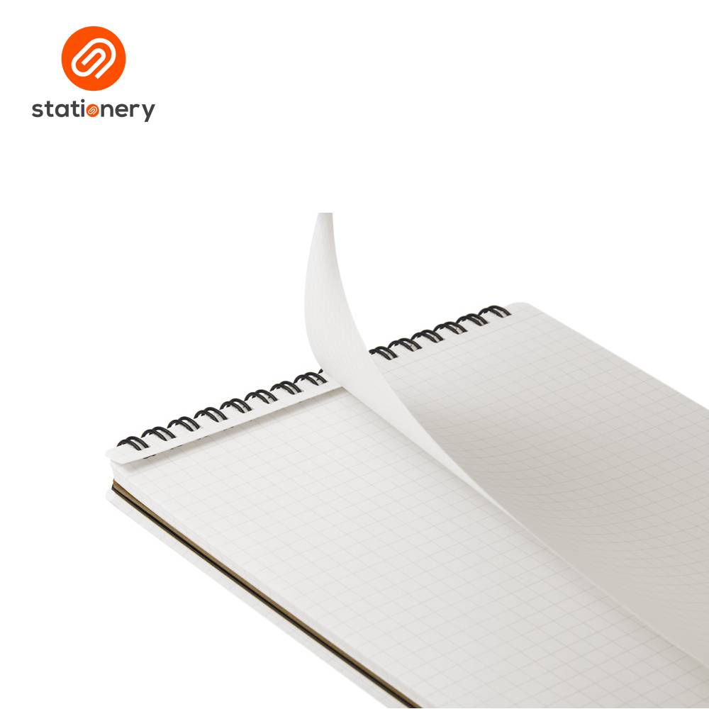 Maruman Mnemosyne N165 Top Spiral Grid Memo Pad A5 - 70 Sheets-4