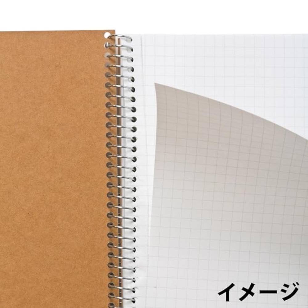 Maruman Spiral Notebook Basic Ruled A4 - 80 Sheets-zoom-4