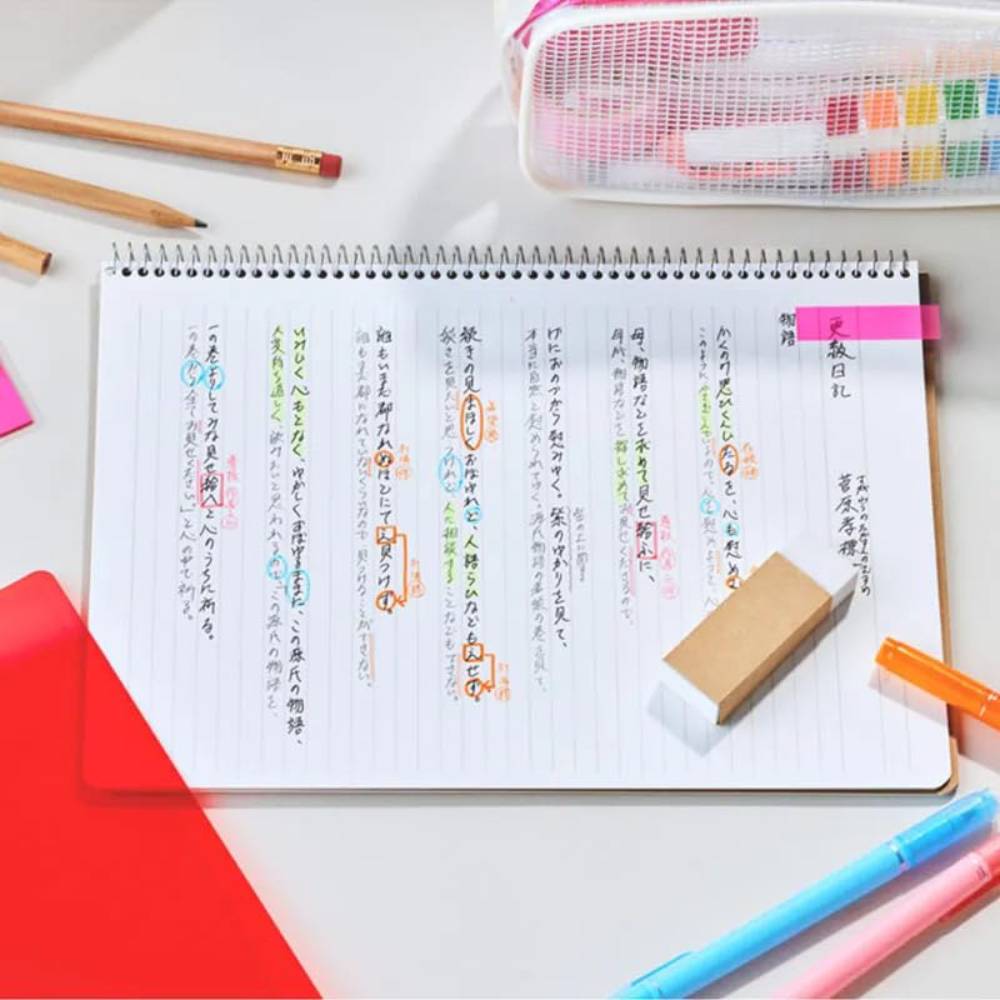 Maruman Spiral Notebook Basic Ruled A4 - 80 Sheets-zoom-7