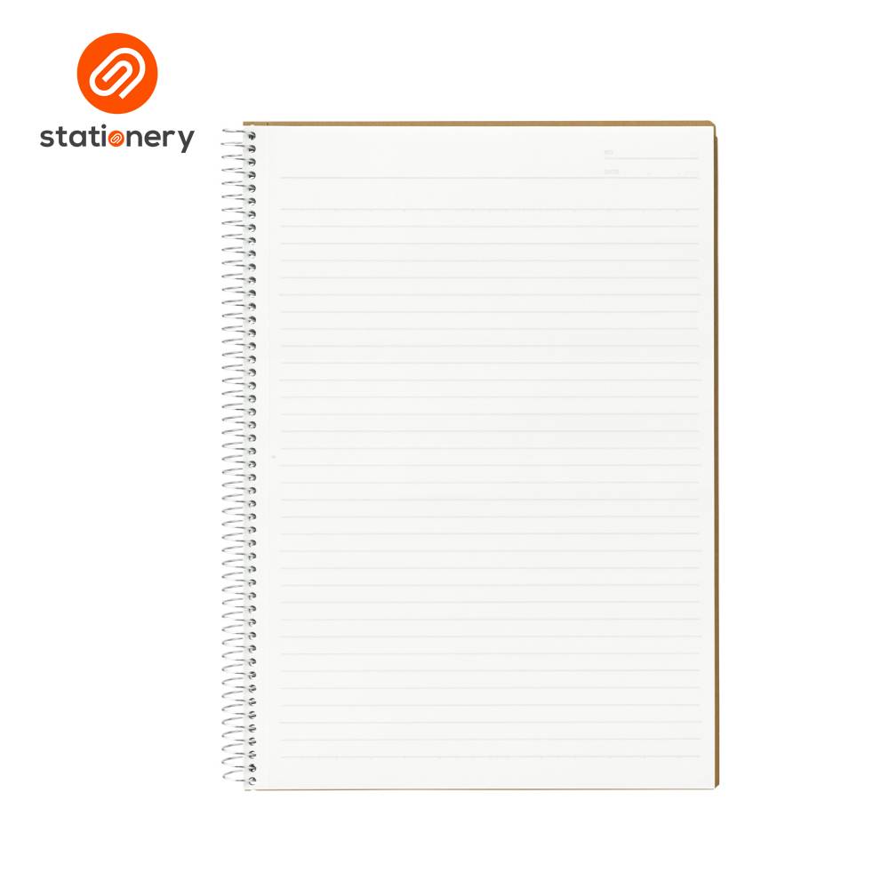 Maruman Spiral Notebook Basic Ruled B5 7mm 80gsm - 80 Sheets-zoom-8