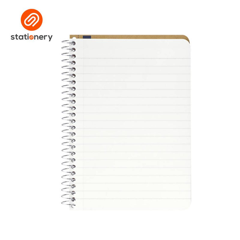 Maruman Spiral Notebook Basic Ruled A6 - 50 Sheets-zoom-