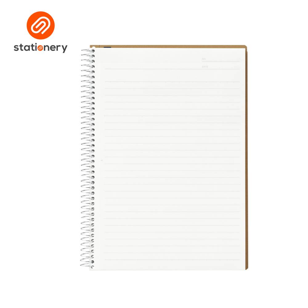 Maruman Spiral Notebook Basic Ruled A5 - 80 Sheets-7
