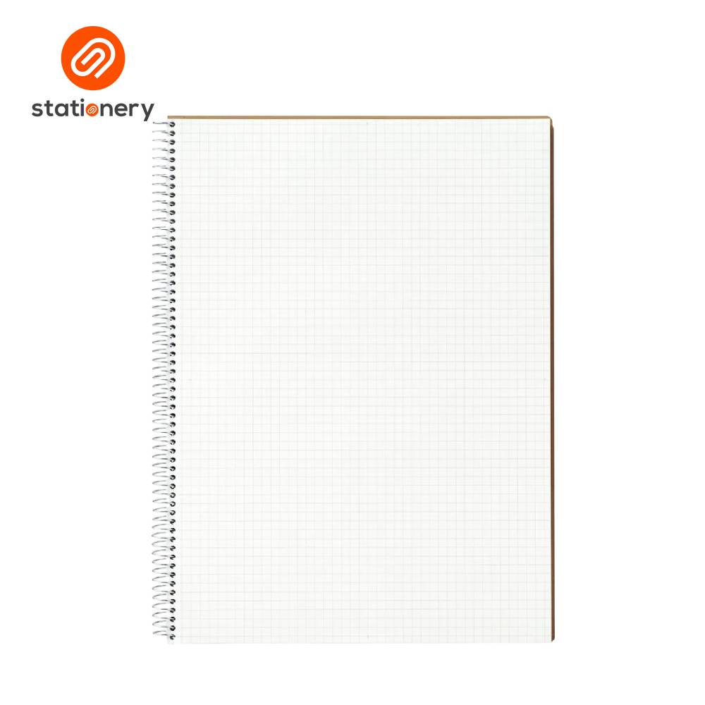 Maruman Spiral Notebook Basic Grid A4 - 80 Sheets-3