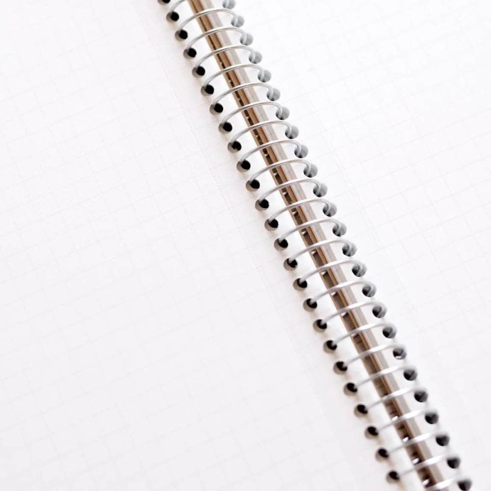 Maruman Spiral Notebook Basic Grid A4 - 80 Sheets-4